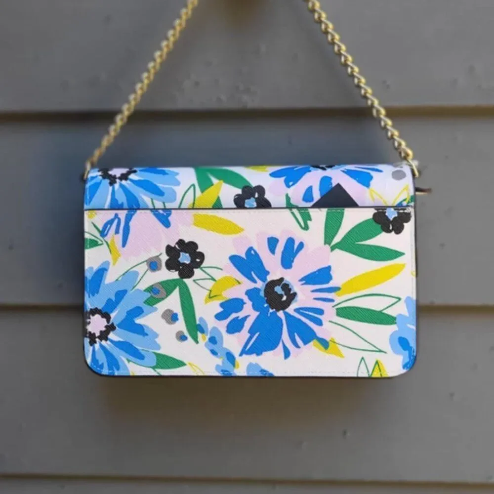 Kate Spade Madison Floral Lilly Pouchette NWT!
